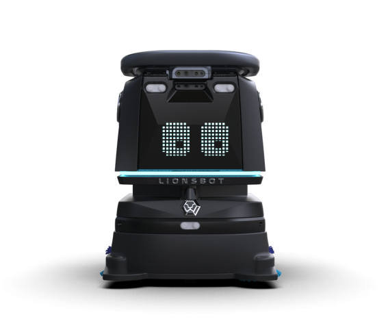 LionsBot R3 Vac - najkompaktniejszy autonomiczny robot odkurzający dla firm z nawigacją LiDAR, widok główny